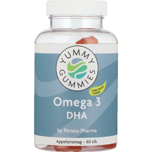 Yummy Gummies by Fitness Pharma Omega 3 DHA - 60 stk.