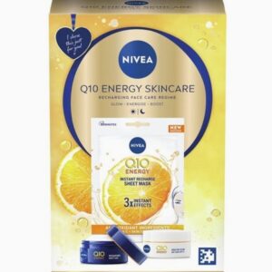 Nivea Q10 Energy Skincare Giftset 2 x 50 ml + 1 stk