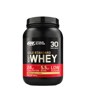 100% Whey Gold Standard Valleprotein 908 g