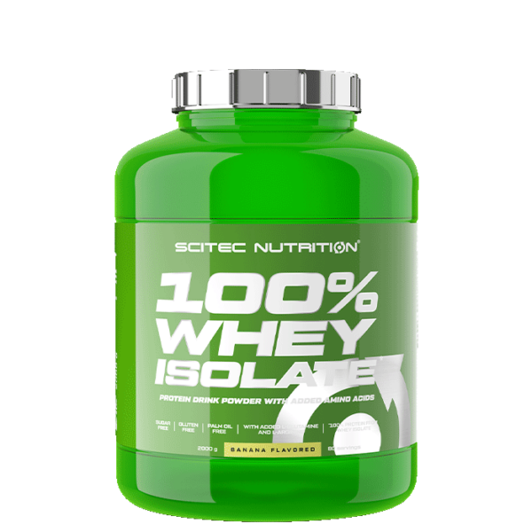 100% Whey Isolate Valleproteinisolat 2000 g