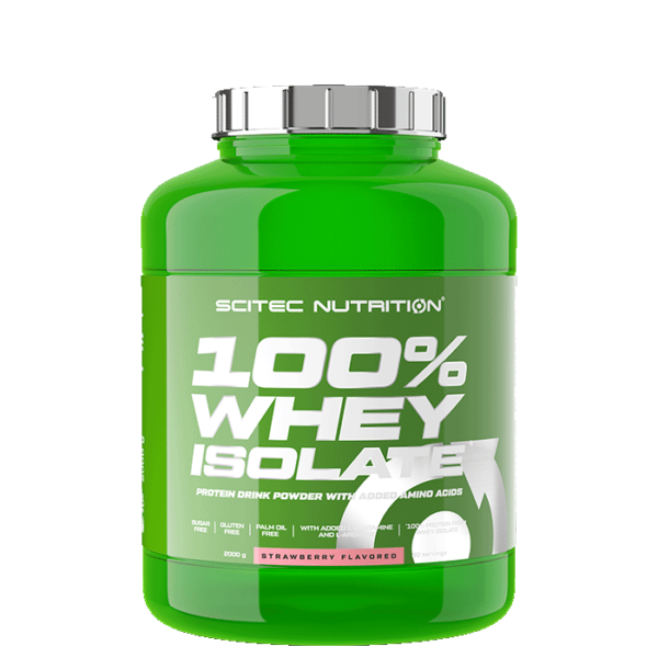 100% Whey Isolate Valleproteinisolat 2000 g