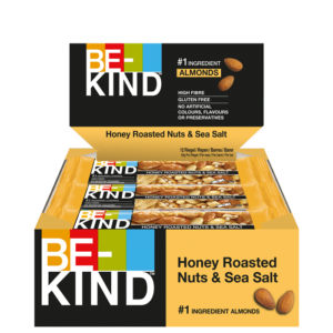 12 x BeKind Core Bar 40 g Honey Roasted Nuts & Sea Salt