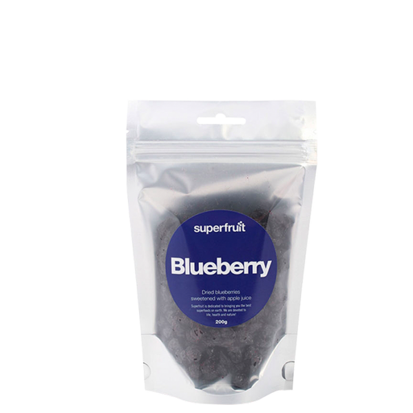 Blueberries tørrede, 200 gram