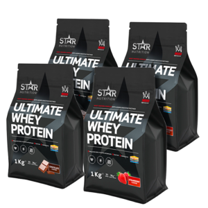 Mix&Match: 4 x Ultimate Whey Protein 1 kg