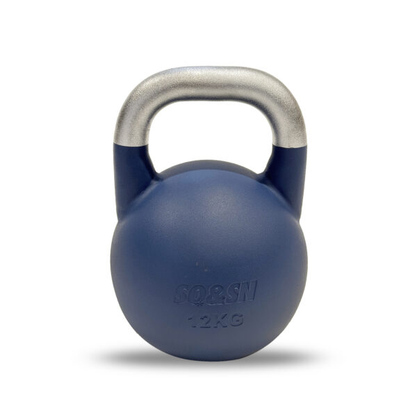 SQ&SN Competition Kettlebells V2 4-36 kg | Samme størrelse | Indstøbte kg-angivelser | Robust design til træning og konkurrence