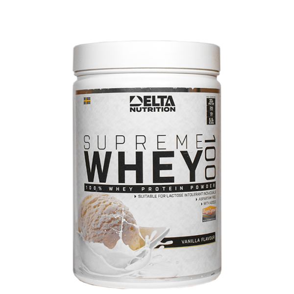 Supreme Whey 100 Valleprotein 900 g