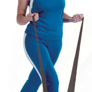 Aserve Latexfri Træningselastik X-Heavy Sort 45m