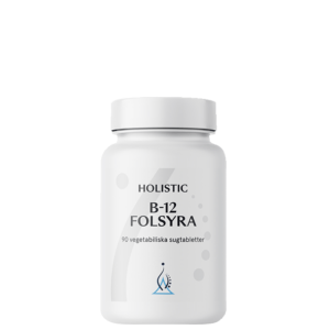 B12 Folsyre 90 vegetabilske sugetabletter