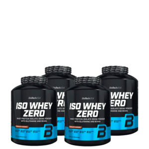 BIG BUY 4 x Iso Whey Zero Proteinpulver 2270 g