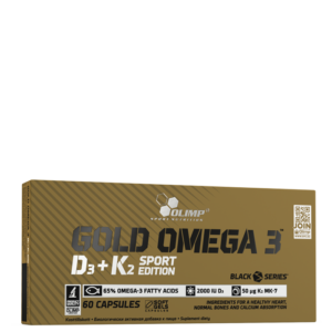 Guld Omega 3 D3+K2 Sport Edition 60 kapsler