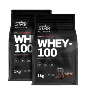 Mix&Match: 2 x Whey-100 Valleprotein 1 kg