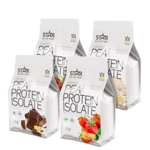 Mix&Match: 4 x Ærteproteinisolat Ærteproteinisolat 1 kg