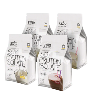 Mix&Match: 4 x Sojaproteinisolat Sojaproteinisolat 1 kg