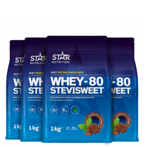 Mix&Match Whey-80 SteviSweet Whey Protein 4 kg