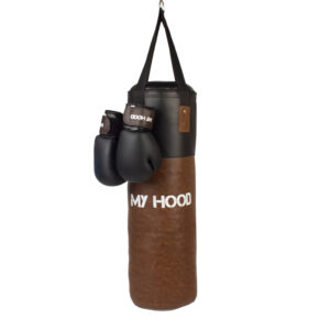 My Hood - Boksepude retro med handsker - 15 kg - Børn og voksne