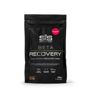 SIS Beta Fuel Recovery jordbær pulver 500 gram