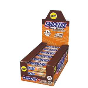 12 x Snickers Proteinbar 57 g Jordnøddesmør