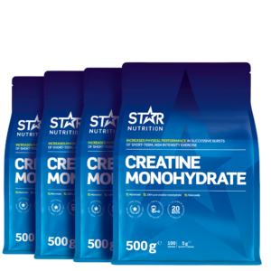 4 x Kreatin Monohydrat 500 g