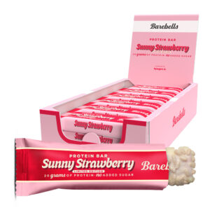 Barebells Protein Bar - Sunny Strawberry (12x 55g) - Proteinbarer