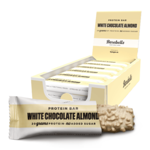 Barebells Protein Bar - White Chocolate Almond (12x 55g) - Proteinbarer