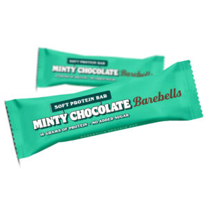 Barebells Soft Protein Bar (55g) - Minty Chocolate - Proteinbarer