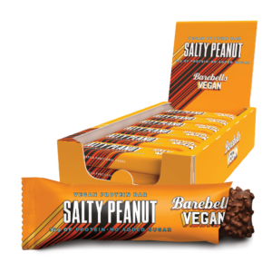 Barebells Vegan Protein Bar - Salty Peanut (12x 55g) - Proteinbarer
