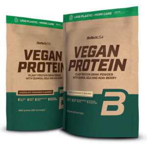 BioTechUSA Vegan Protein (2x500g) - Proteinpulver