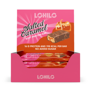 Lohilo Protein Bar - Salted Caramel (12x 55g) - Proteinbarer