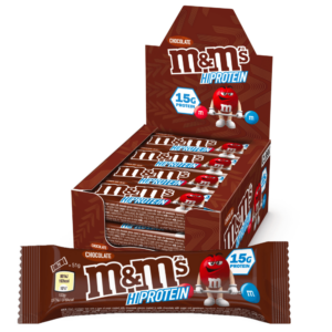 M&M's Hi Protein Bar - Chocolate (12x51g) - Proteinbarer