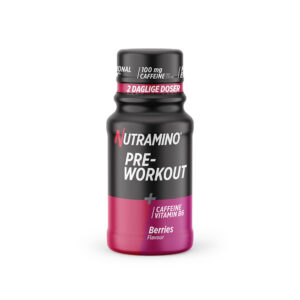 Nutramino Pre-Workout Shot (60ml) - Berries - Energi