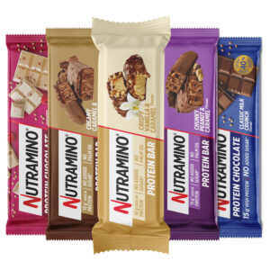 Nutramino Protein Bar - Bland Selv (12 stk) - Proteinbarer
