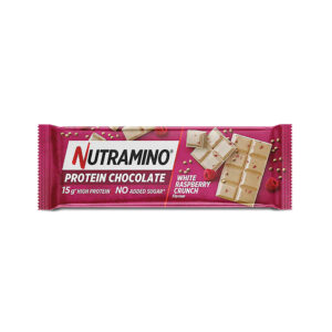 Nutramino Protein Chocolate Bar - White Raspberry Crunch (50g) - Proteinbarer