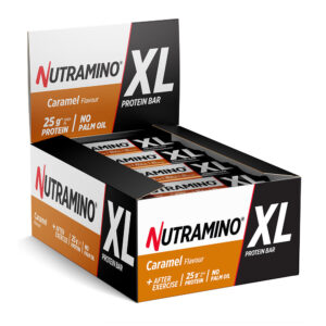 Nutramino XL Protein Bar - Caramel (16x74g) - Proteinbarer