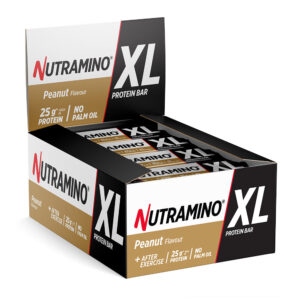 Nutramino XL Protein Bar - Peanut (16x74g) - Proteinbarer
