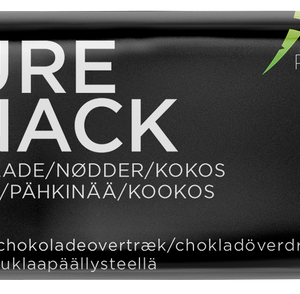 Purepower Energy Snack Chokolade & Kokos - 40g