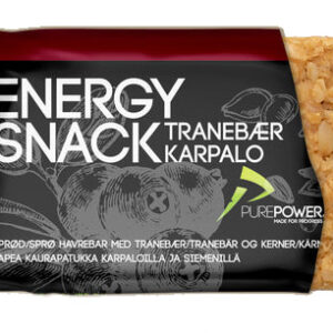 Purepower Energy Snack Tranebær - 60g
