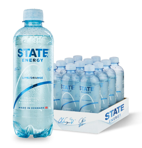 STATE Energy - Lime/Orange (12x 400ml) - Drikke