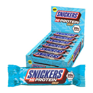 Snickers Hi Protein Bar - Crisp (12x55g) - Proteinbarer