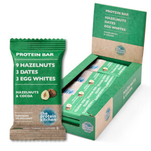 The Protein Kitchen Bar - Cocoa & Hazelnuts 12x 55g - Proteinbarer