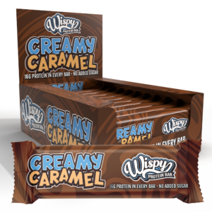 Wispy Protein Bar - Creamy Caramel (10x 55g) - Proteinbarer