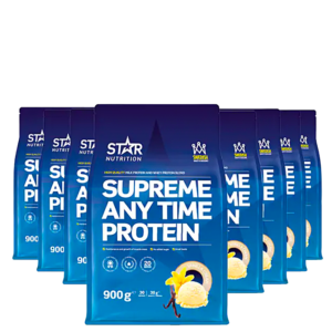 BIG BUY 8 x Supreme Any Time Valleprotein 900 g