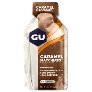 GU Energy Gel - Caramel Macchiato - 40 mg koffein - 32 gram