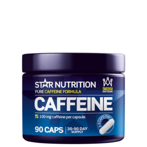 Koffeintabletter 100 mg 90 Kapsler