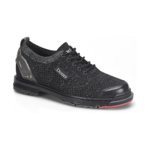Dexter The 9 Knit ST Black/Silver - Dame Bowlingsko - Uden Snørebånd 41