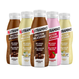 Nutramino Protein Milkshake (5x330ml) - Bland selv | Lækker & cremet proteindrik