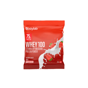 Bodylab Whey 100 (30g) - Strawberry Milkshake - Proteinpulver