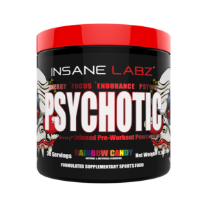 Psychotic Pre-Workout, 35 servings, Rainbow Candy