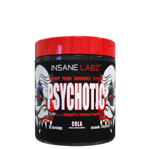 Psychotic Pre-Workout, 35 servings, Sour Cola Kort datum