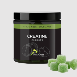 Purepower Kreatin Vingummi - Sur Æble - 60 stk