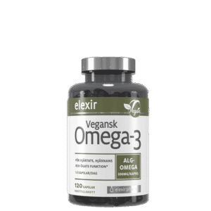 Vegansk Omega-3 120 kapsler